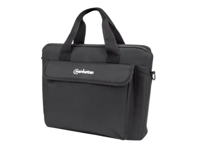 Manhattan London Laptop Bag 12.5", Top Loader, Black, LOW COST, Accessories Pocket, Shoulder Strap (removable), Notebook Case, Three Year Warranty - Notebook-Tasche - 31.8 cm (12.5") - Schwarz Manhattan London Laptop Bag 12.5", Top Loader, Black, LOW COST, Accessories Pocket, Shoulder Strap (removable), Notebook Case, Three Year Warranty - Notebook-Tasche - 31.8 cm (12.5") - Schwarz