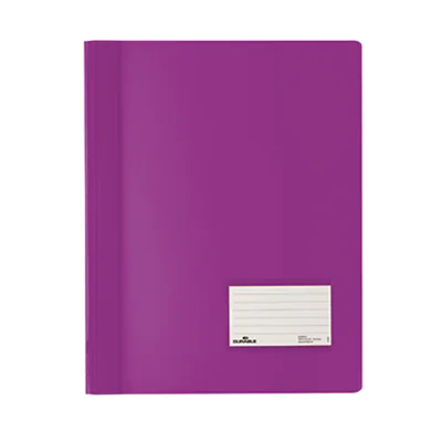 DURABLE Schnellhefter DURALUX 268012 DIN A4 Hartfolie lila