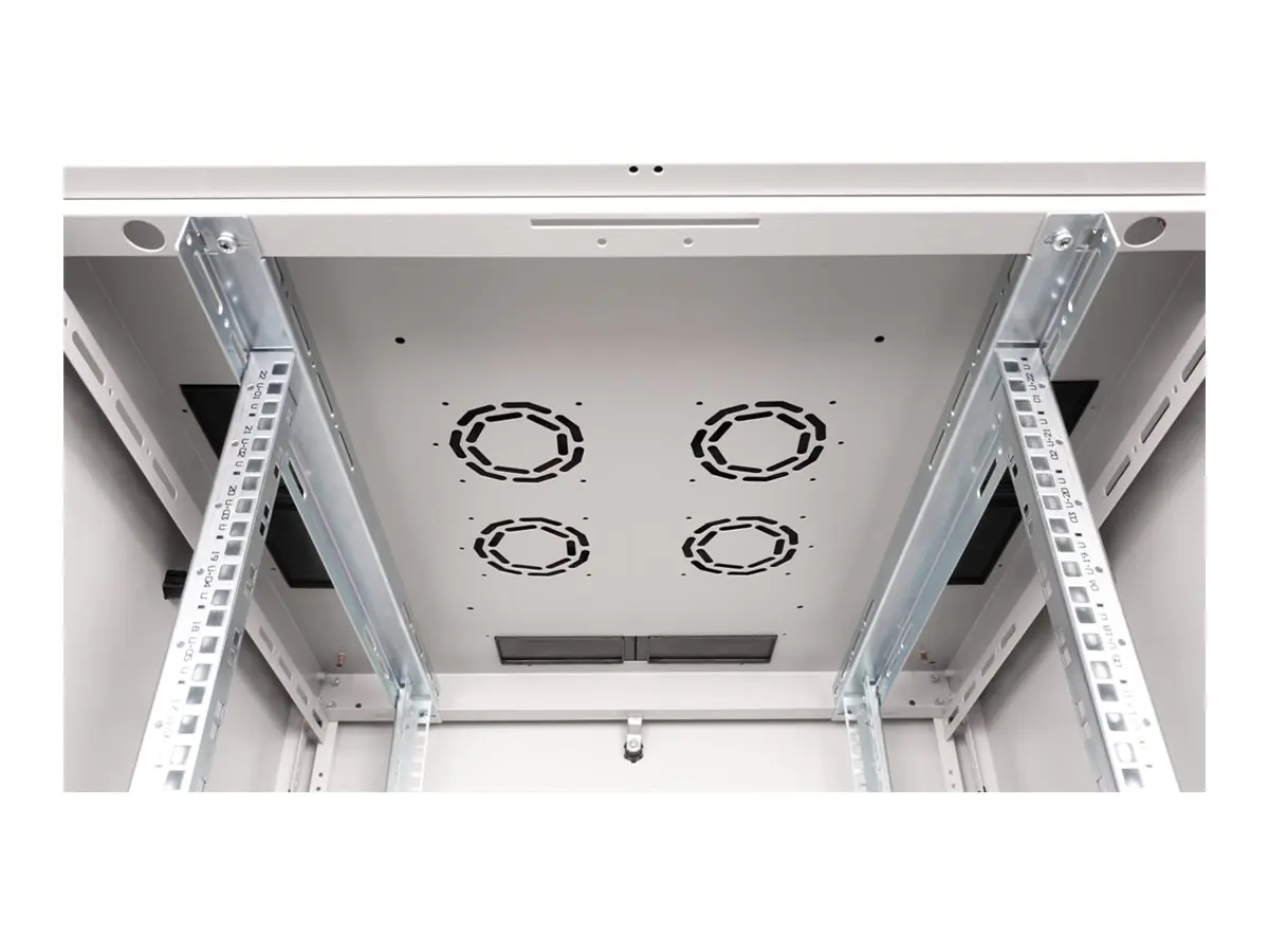 ROTRONIC-SECOMP Roline Basic - Schrank Netzwerkschrank - Glas Tür, 800 x 800 (B x T)