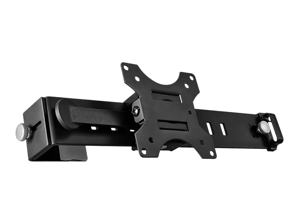 Lindy - Klammer - für LCD-Display - Stahl - Schwarz - Bildschirmgröße: 43.2-71 cm (17"-28") - Deckenmontage, an Bürotrennwänden