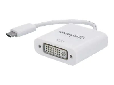 Manhattan USB-C to DVI-D Converter Cable, 4K@30Hz