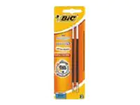 BIC Nachfüllpatrone - Schwarz - 1 mm - Mittel (Packung mit 2) 892410
