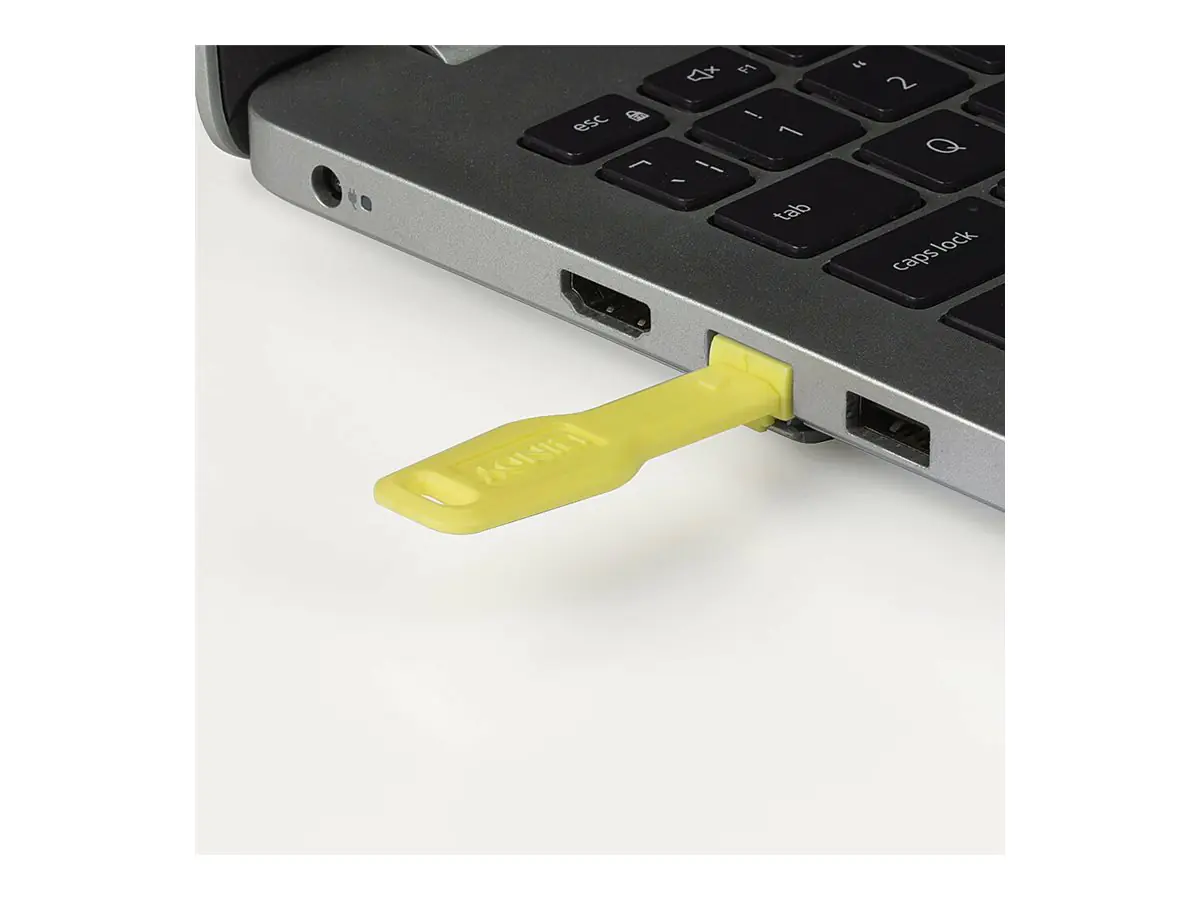Lindy LAN-Portblocker - Gelb (Packung mit 20)