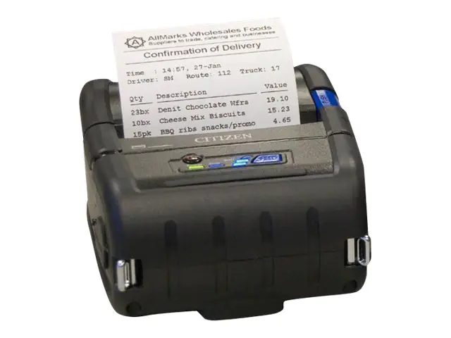 Citizen CMP-30 - Belegdrucker - Thermozeile - 8 cm Rolle - 203 dpi - bis zu 100 mm/Sek. - USB, seriell, Bluetooth