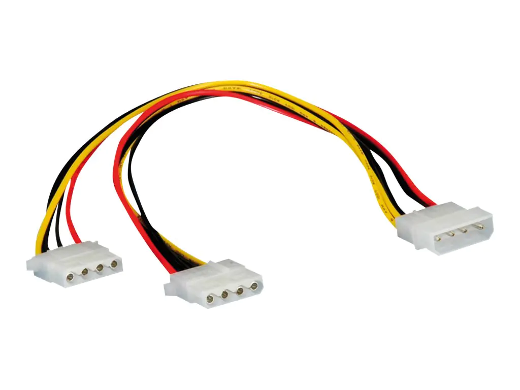 Roline - Stromkabel - interne Stromversorgung, 4-polig (M) zu interne Stromversorgung, 4-polig (W) - 30 cm