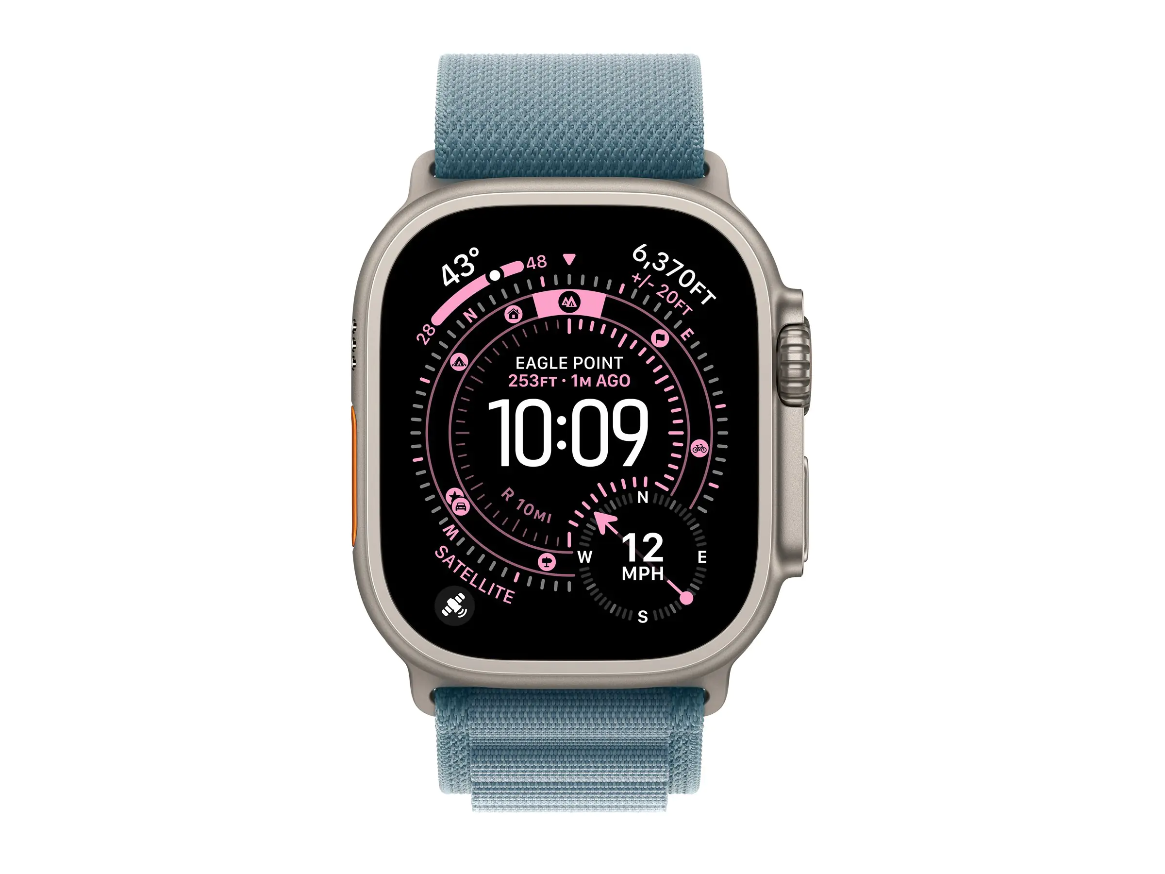 Apple Watch Ultra 3 - 49 mm - natürliches Titan