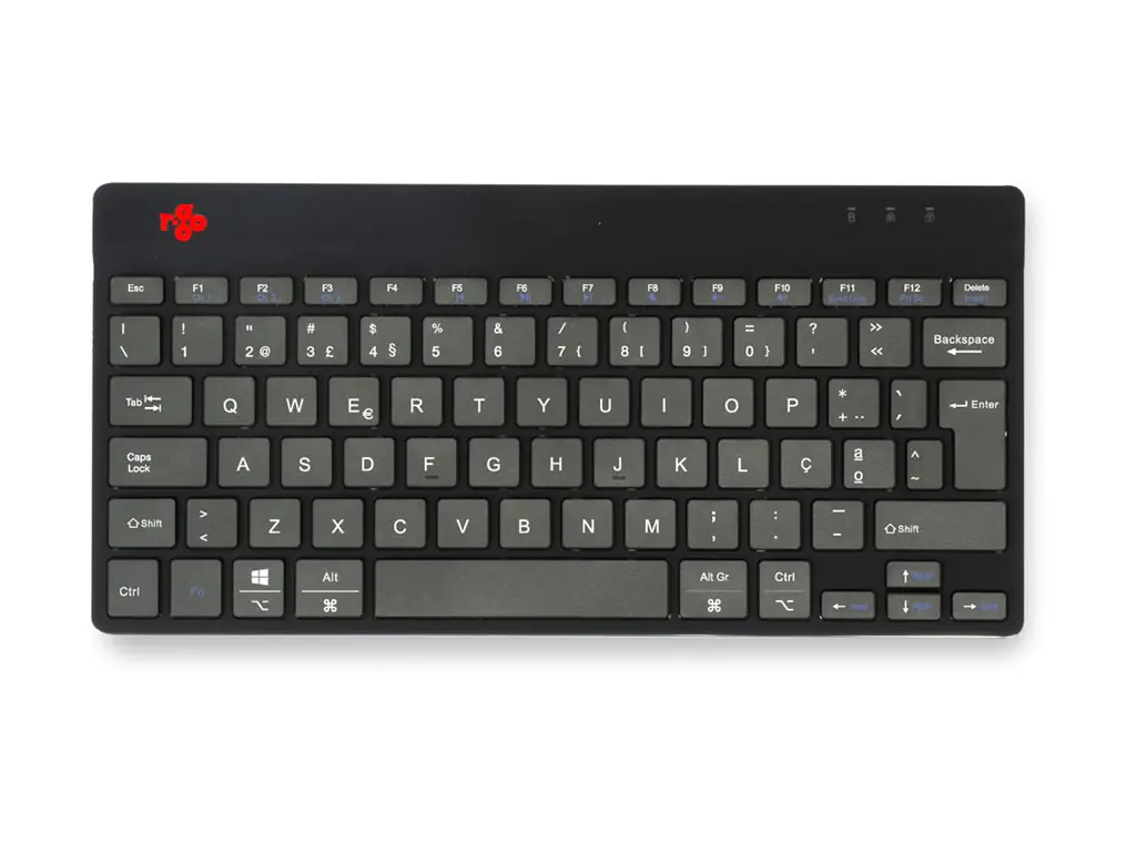 R-Go Compact Break - Tastatur - mit integrierter