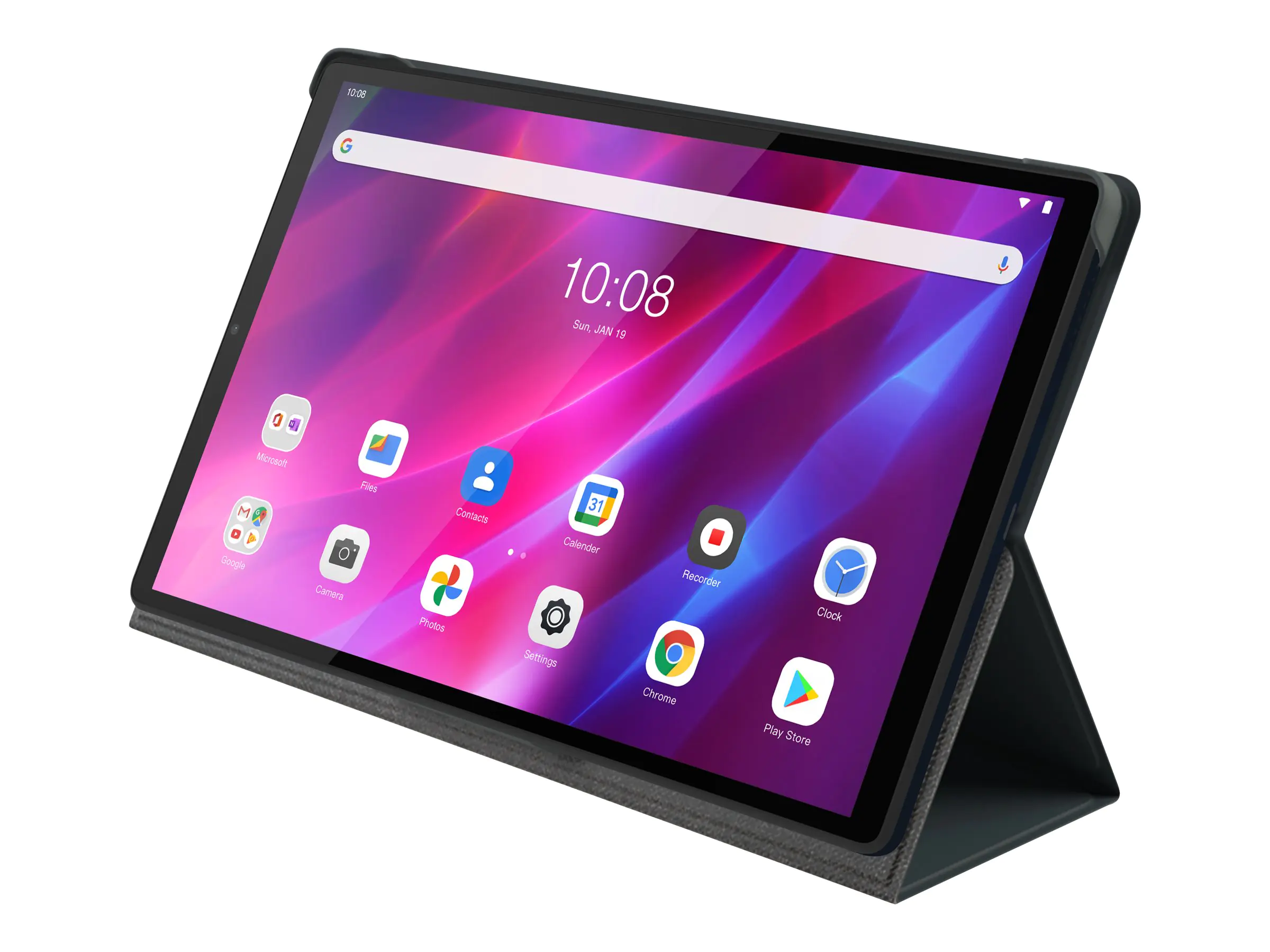 Lenovo - Flip-Hülle für Tablet - Grau - für Tab K10 ZA8N, ZA8R, ZA8S, ZA8T, ZA9K; ThinkCentre M75t Gen 2 11W5