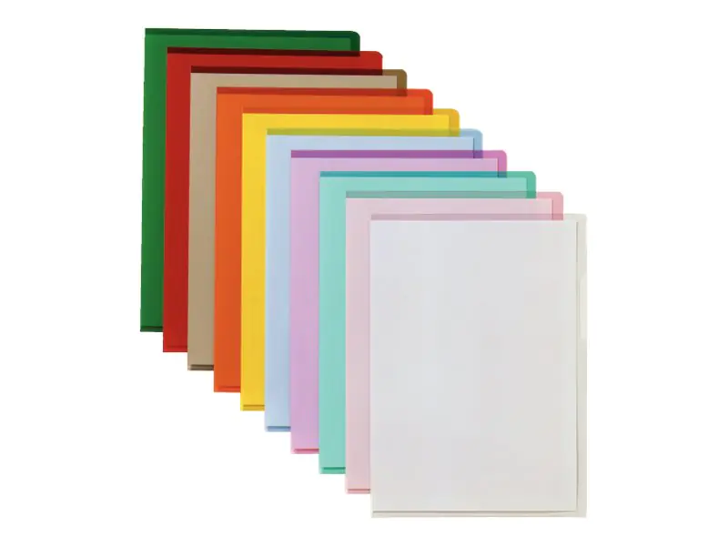 Bene Sichthülle 205000SO DIN A4 HPVC sortiert 100 St./Pack.