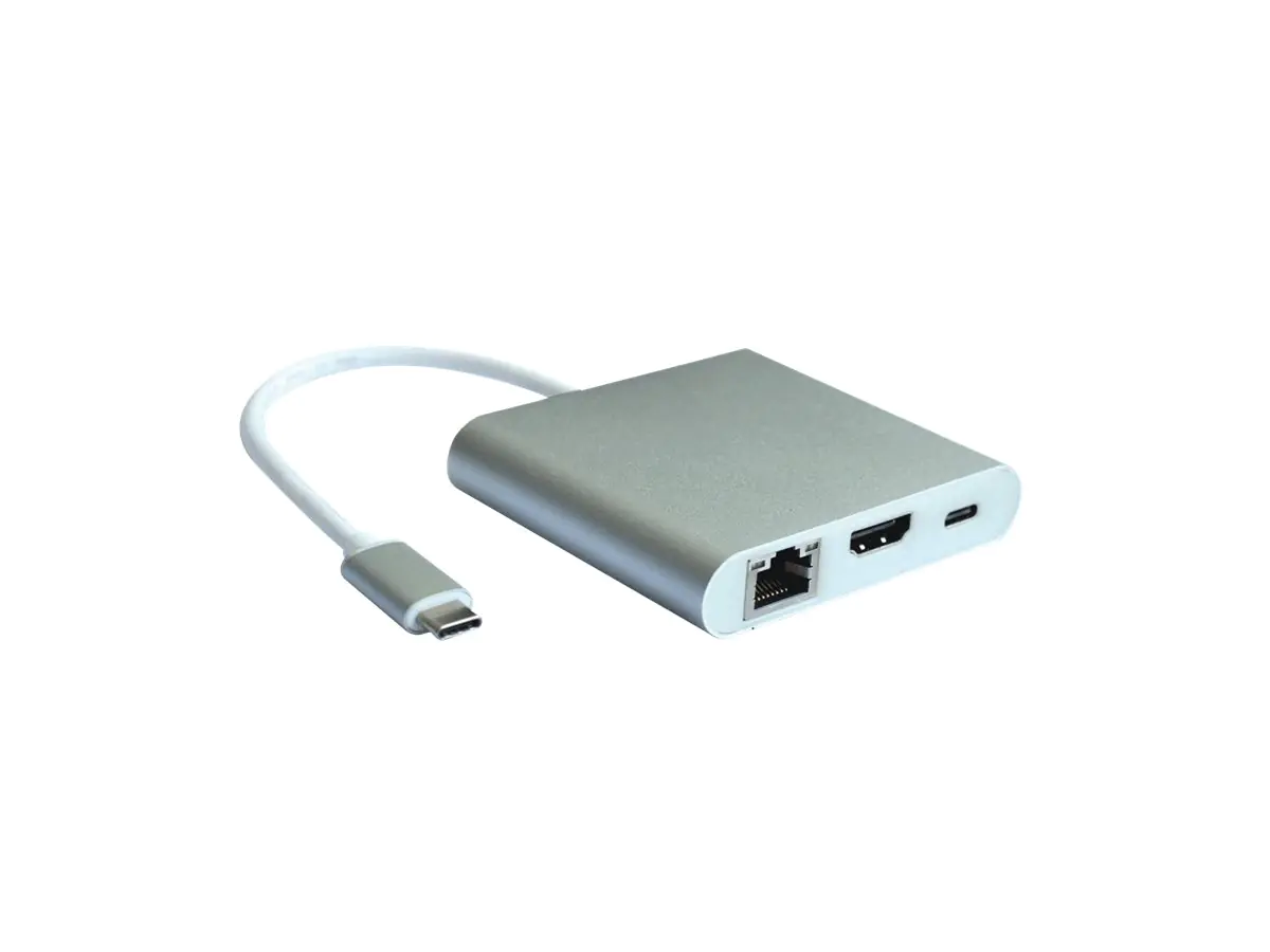 ROLINE Dockingstation - USB-C - 1GbE