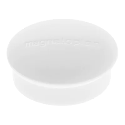magnetoplan Magnet Discofix Mini 1664600 20mm weiß 10 St./Pack.