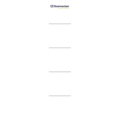 Soennecken Einsteckrückenschild 3371 28x153mm weiß 10 St./Pack. Soennecken Einsteckrückenschild 3371 28x153mm weiß 10 St./Pack.