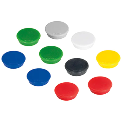 Franken Magnet HMS36 99 rund 38mm sortiert 10 St./Pack. Franken Magnet HMS36 99 rund 38mm sortiert 10 St./Pack.