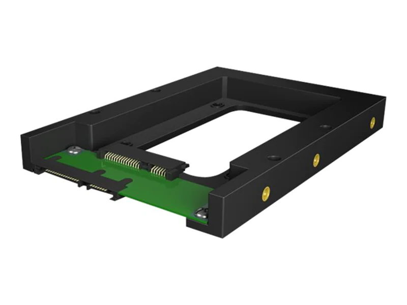 RaidSonic ICY BOX IB-2538StS - Laufwerksschachtadapter - 3,5" auf 2,5" (8.9 cm to 6.4 cm) - Schwarz