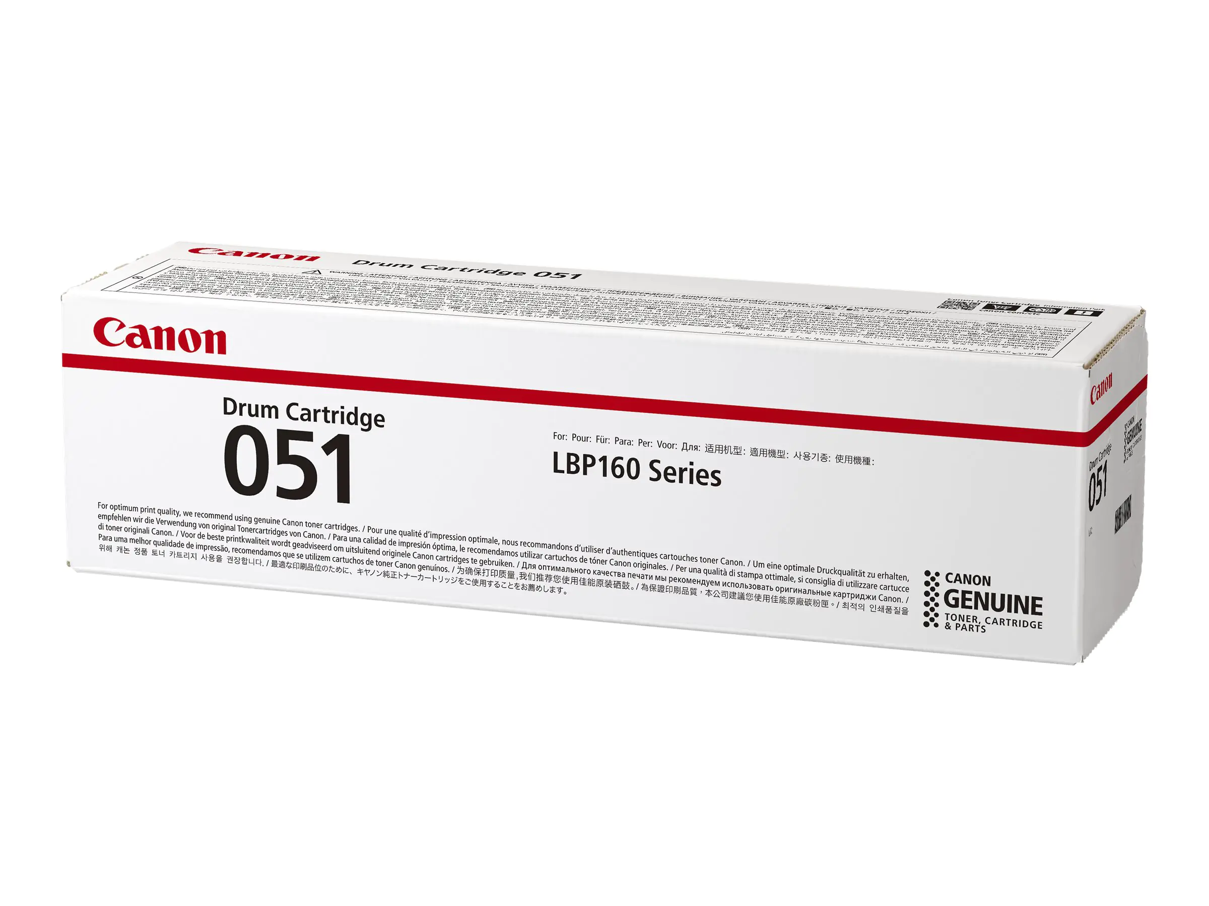 Canon 051 - Original - Trommeleinheit - für ImageCLASS MF264, MF267, MF269; i-SENSYS MF264, MF267, MF269; Satera LBP161, LBP162 Canon 051 - Original - Trommeleinheit - für ImageCLASS MF264, MF267, MF269; i-SENSYS MF264, MF267, MF269; Satera LBP161, LBP162