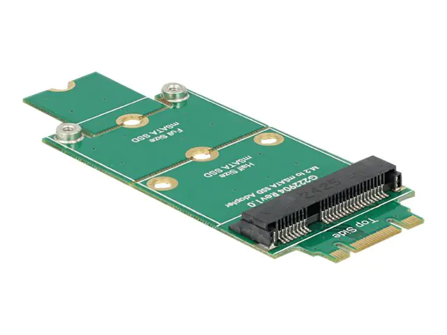 Delock Adapter mSATA > M.2 NGFF - Speicher-Controller - mSATA - mSATA - M.2 Card