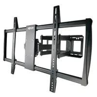 Eaton Tripp Lite Series Display TV Wall Monitor Mount Swivel/Tilt 60" to 100" TVs / EA / Flat-Screens - Klammer - für LCD-Display - Stahl - Schwarz - Bildschirmgröße: 152.4-254 cm (60"-100") - Wandmontage