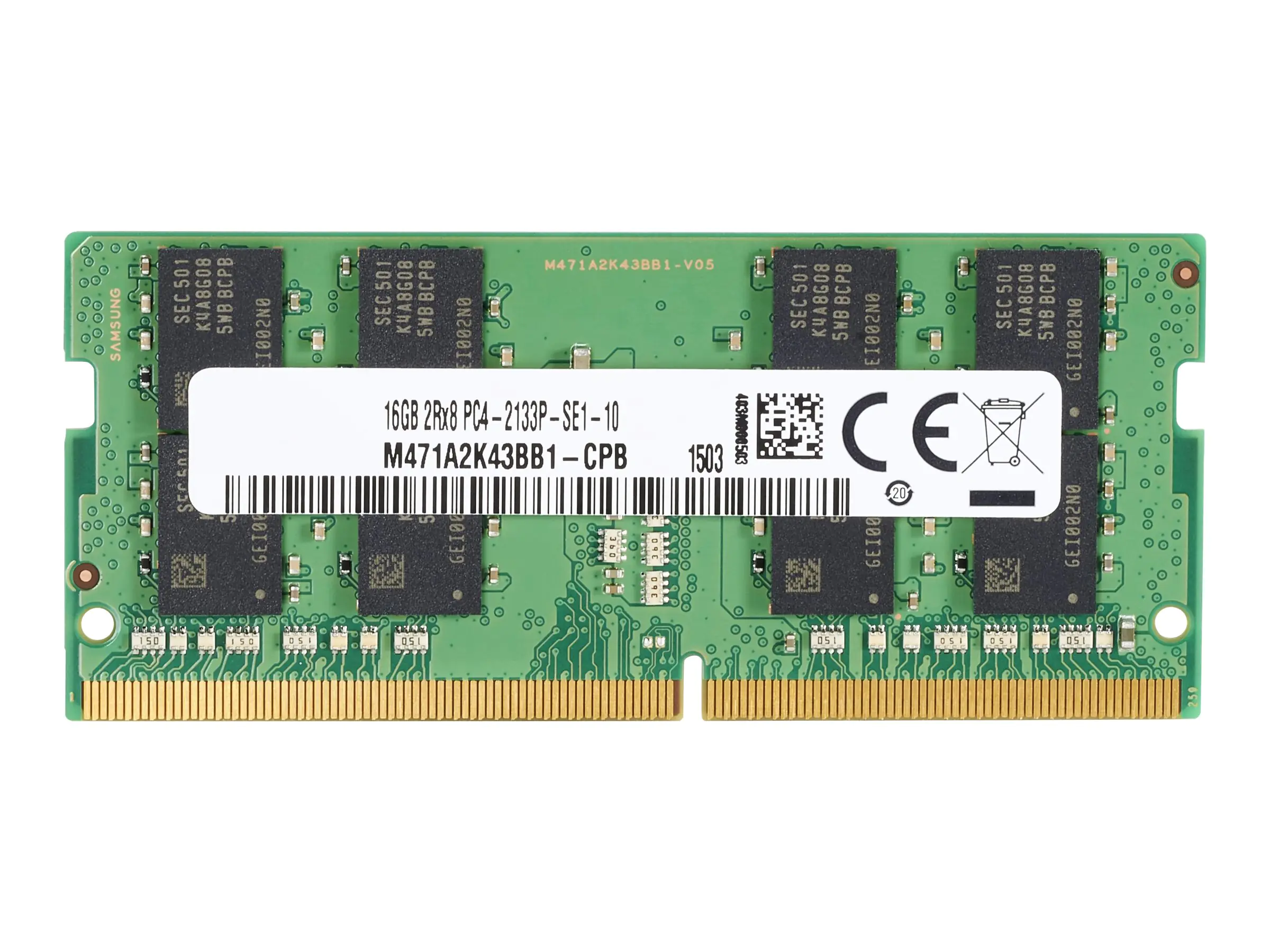 HP DDR4 - Modul - 4 GB - SO DIMM 260-PIN - 2666 MHz / PC4-21300 - 1.2 V - ungepuffert - non-ECC - für (non-ECC):