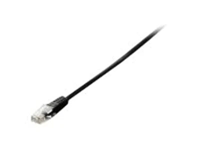 Equip Life - Patch-Kabel - RJ-45 (M) zu RJ-45 (M) - 3 m - UTP - CAT 6 - geformt, verseilt - Schwarz