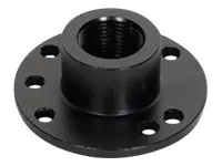 Gamber-Johnson MAX3 Round Plate - Montagekomponente (Befestigungsplatte) - eloxiertes Aluminium - schwarze Pulverbeschichtung