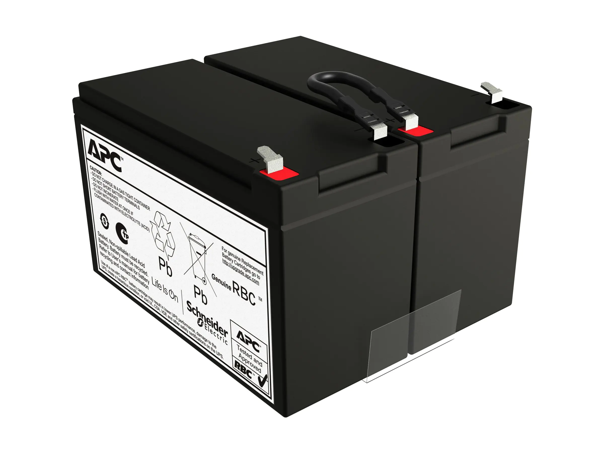 APC USV-Akku - VRLA - 2 x Batterie - Bleisäure APCRBCV206