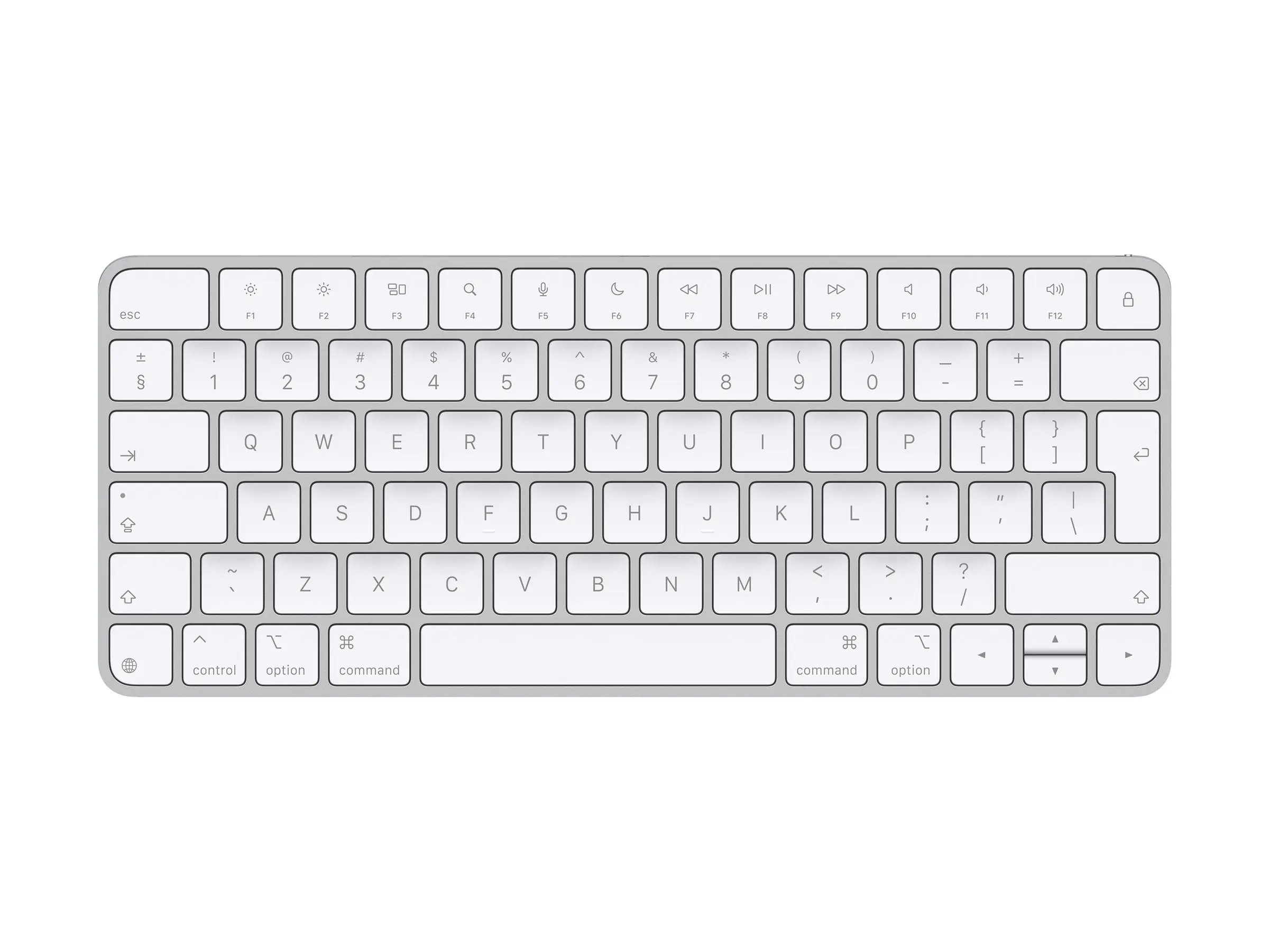 Apple Magic Keyboard - Tastatur - USB-C - kabellos - Bluetooth - QWERTY - International Englisch