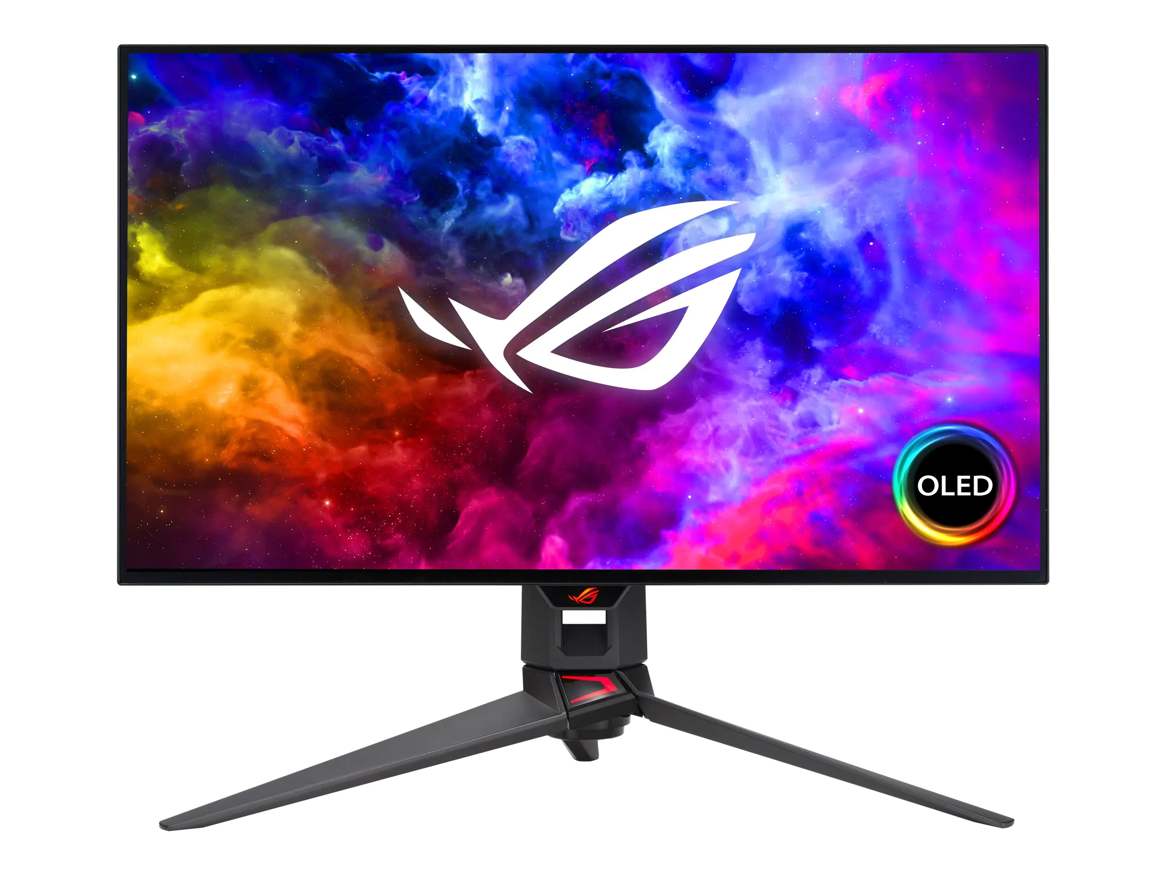 ASUS ROG Swift OLED PG27AQDM - OLED-Monitor - Gaming - 67.3 cm (26.5") - 2560 x 1440 @ 240 Hz - 450 cd/m² - HDR10 - 0.03 ms - 2xHDMI, DisplayPort