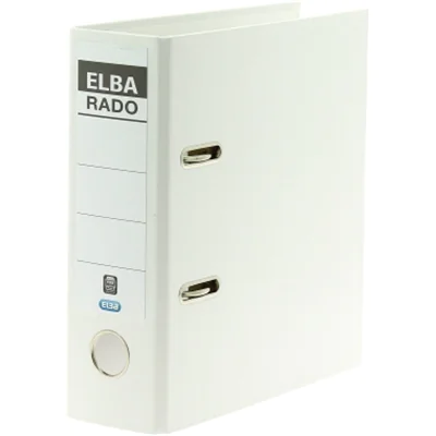 ELBA Ordner 100022642 rado plast A5 hoch 7,5cm PVC weiß ELBA Ordner 100022642 rado plast A5 hoch 7,5cm PVC weiß