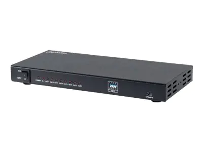 Manhattan HDMI Splitter - Video-/Audio-Splitter - 4 x HDMI - Desktop