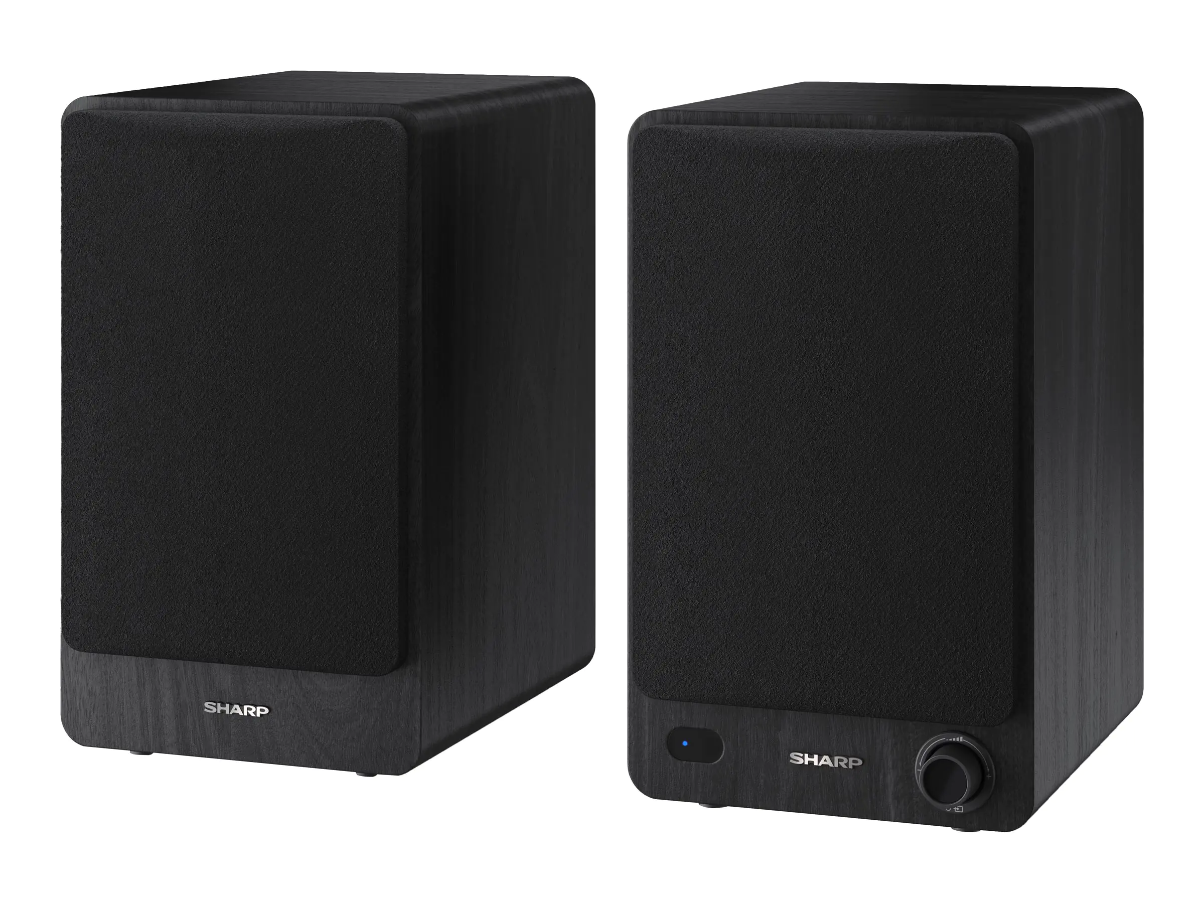 Sharp CP-SS30 - Lautsprecher - 2.0-Kanal - Bücherregal - kabellos - Bluetooth - USB - 60 Watt (Gesamt) CP-SS30BK