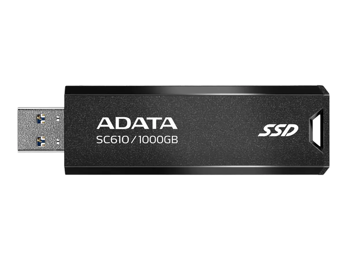 ADATA SC610 - USB-Flash-Laufwerk - 1 TB - USB 3.2 Gen 2 - Schwarz