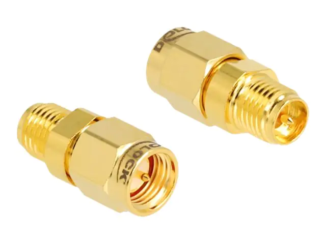 Delock - Antennenadapter - RP-SMA (W) zu SMA (M)