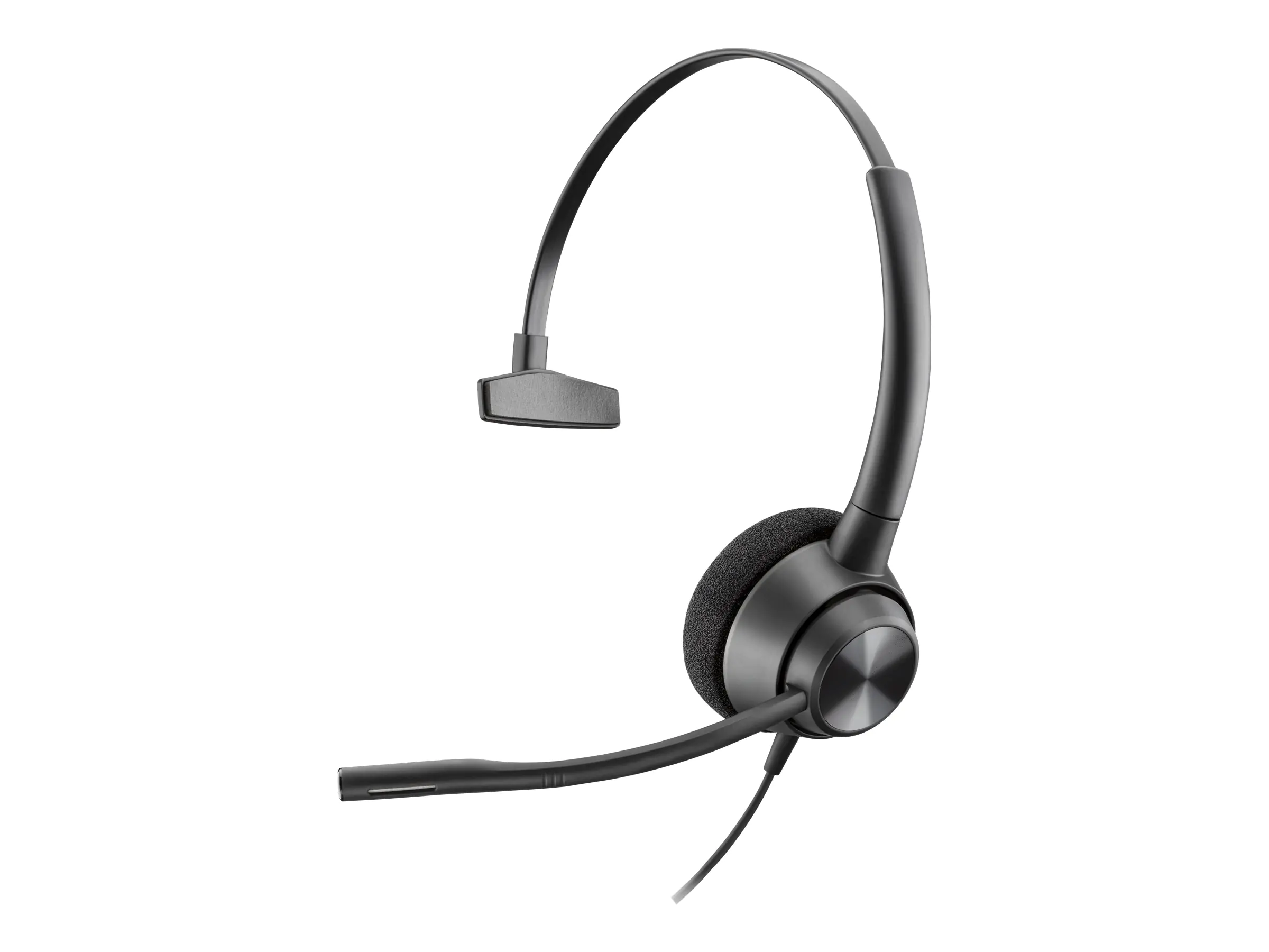 Poly EncorePro 310 - EncorePro 300 series - Headset - On-Ear - kabelgebunden - Quick Disconnect - Schwarz - Zertifiziert für Skype für Unternehmen