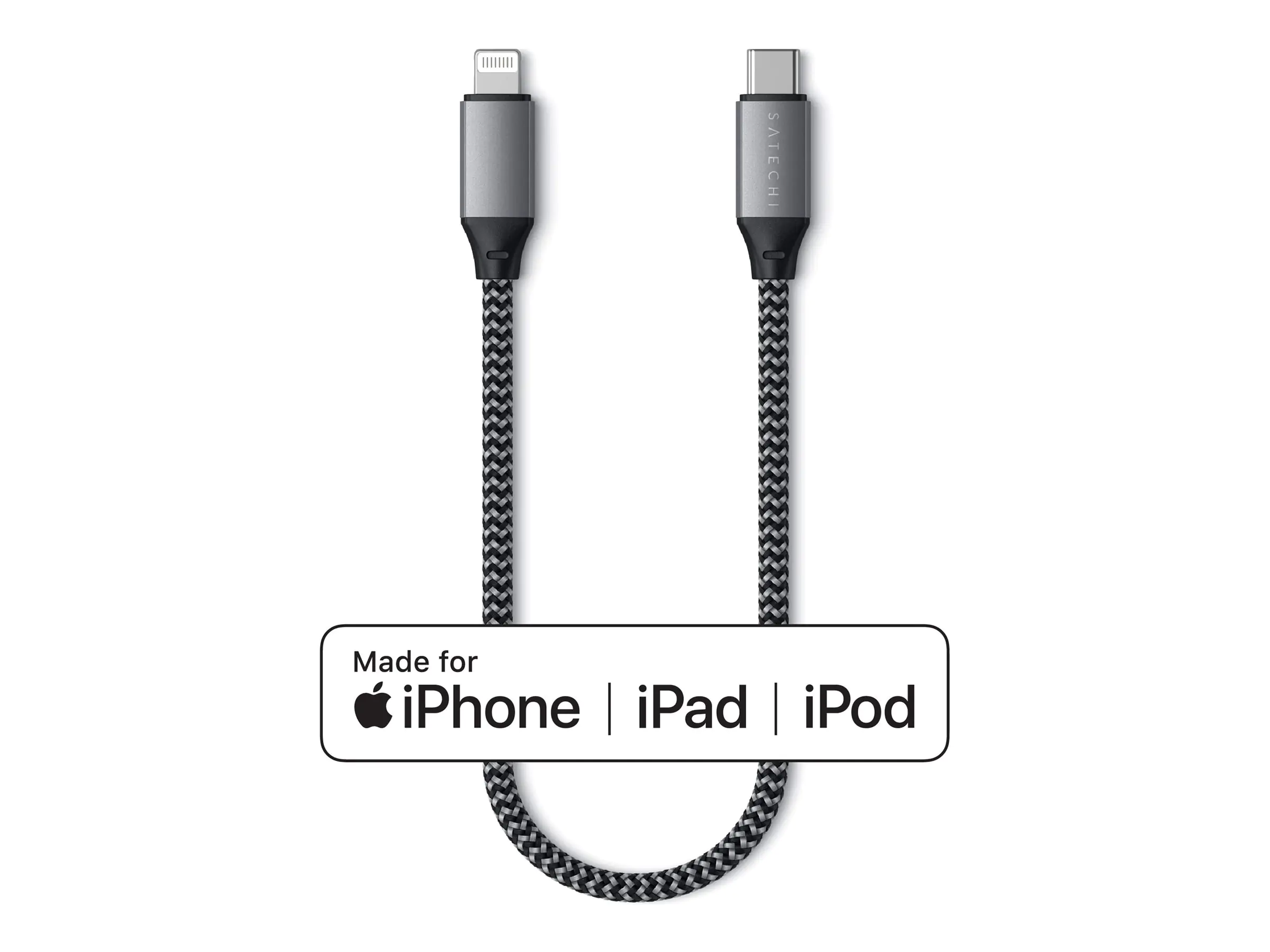 Satechi Lightning-Kabel - Lightning männlich zu 24 pin USB-C männlich