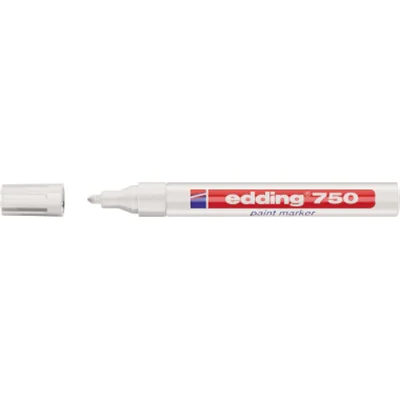 edding Lackmarker 750 4-750049 2-4mm Rundspitze permanent weiß edding Lackmarker 750 4-750049 2-4mm Rundspitze permanent weiß