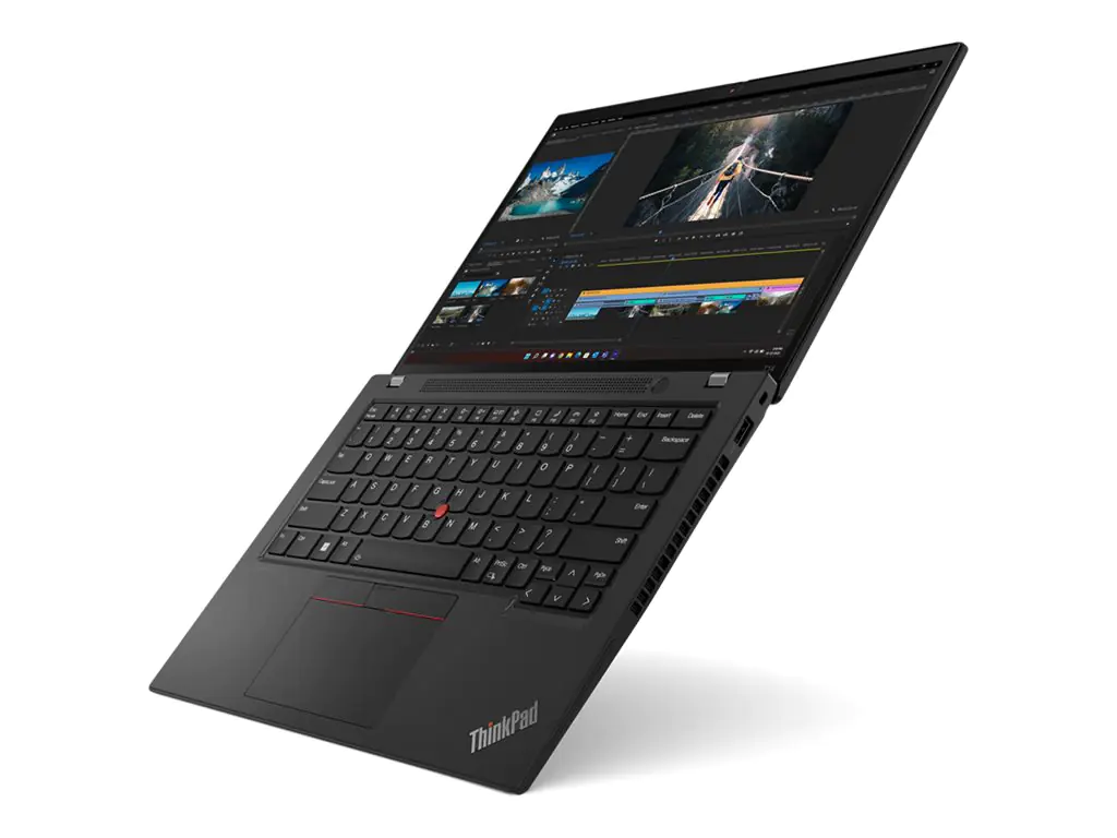 Lenovo ThinkPad T14 Gen 4 21K3 - 180°-Scharnierdesign - AMD Ryzen 7 Pro 7840U / 3.3 GHz - Win 11 Pro - Radeon 780M - 32 GB RAM - 1 TB SSD TCG Opal Encryption 2, NVMe, Performance - 35.6 cm (14") IPS 1920 x 1200 - Wi-Fi 6E - 4G LTE - Thunder Black - kbd: D