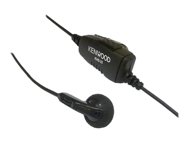 Kenwood Electronics Kenwood KHS-33 - Headset - Ohrstöpsel - kabelgebunden