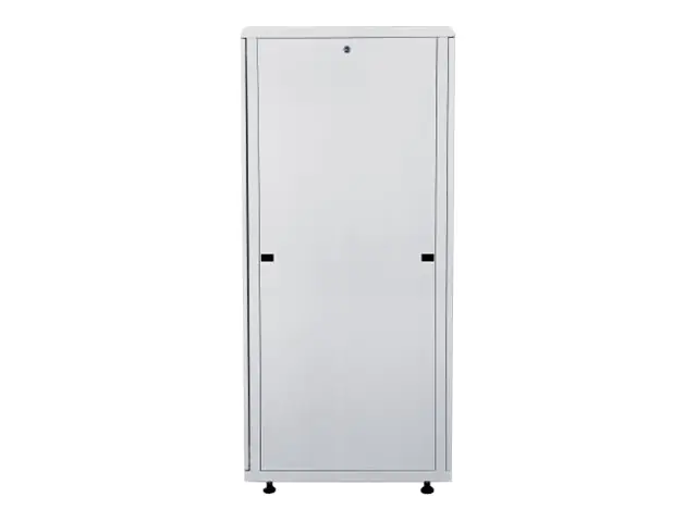 Intellinet Network Cabinet, Free Standing (Standard), 42U, Usable Depth 123 to 573mm/Width 503mm, Grey, Assembled, Max 1500kg, Server Rack, IP20 rated, 19", Steel, Multi-Point Door Lock, One Lock Per Side Panel, Three Year Warranty - Schrank Netzwerkschra