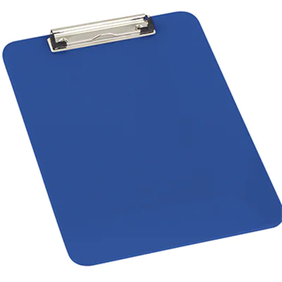 Klemmbrett DIN A4 Polystyrol blau Klemmbrett DIN A4 Polystyrol blau