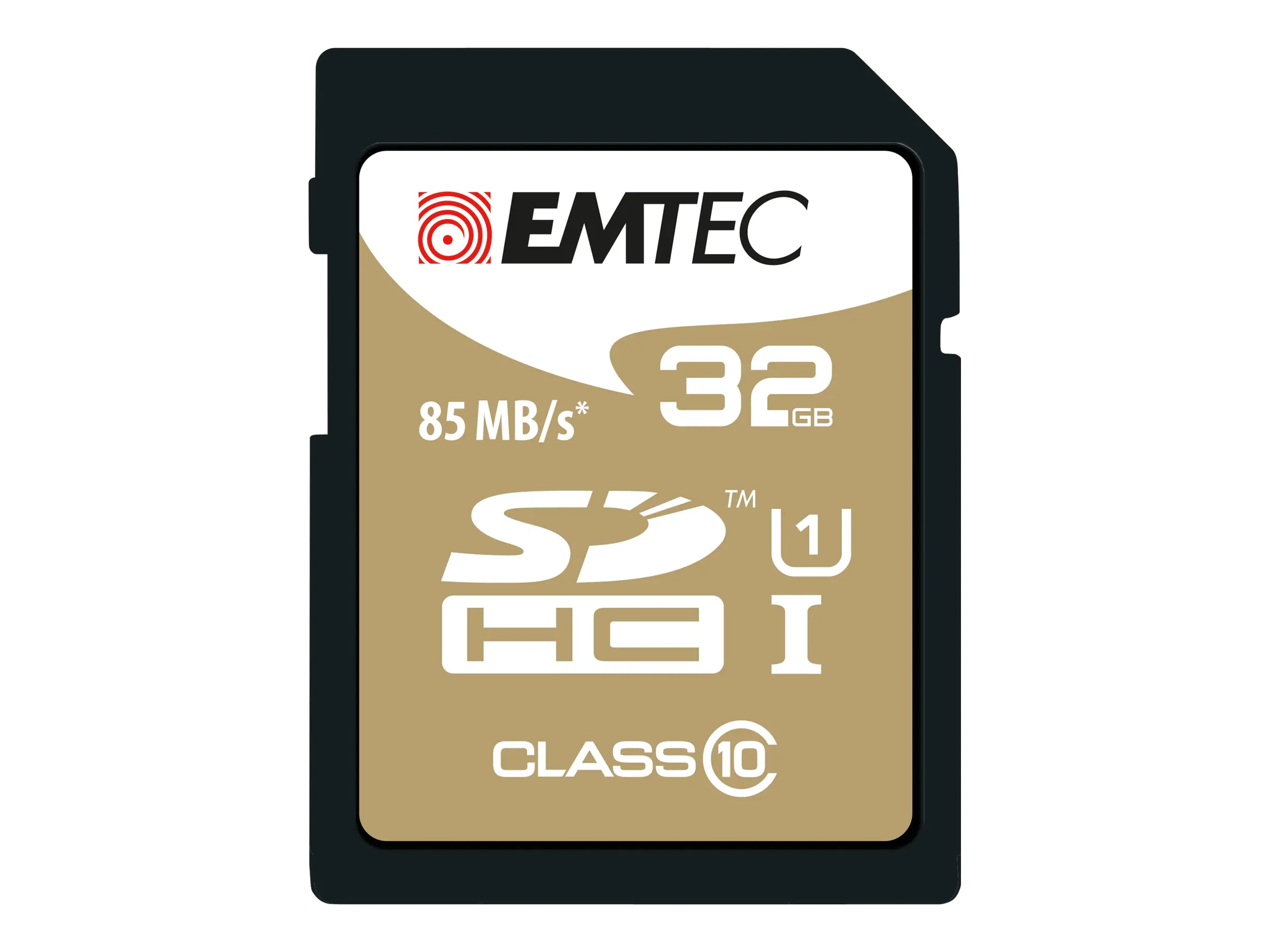 EMTEC Gold+ - Flash-Speicherkarte - 32 GB - Class ECMSD32GHC10GP