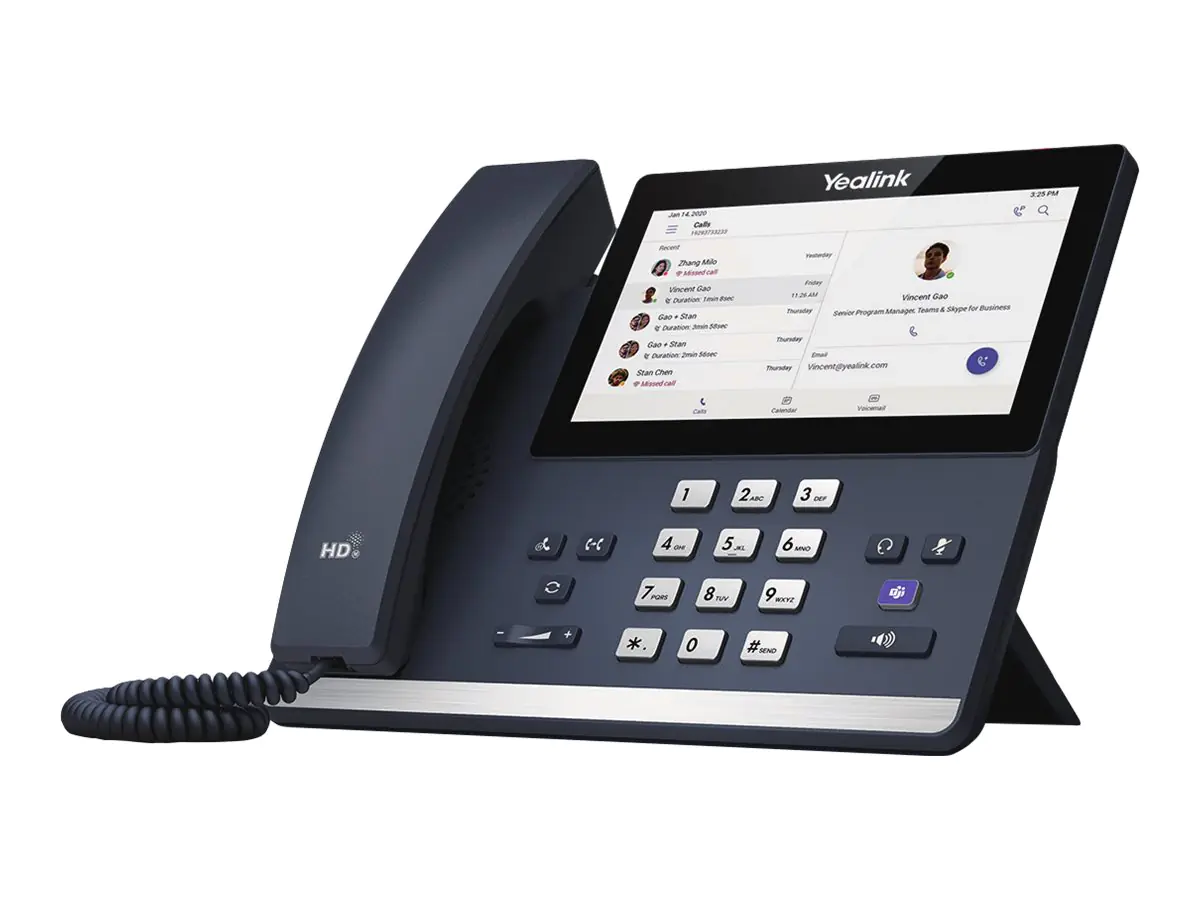 Yealink MP56 - VoIP-Telefon - mit Bluetooth-Schnittstelle - SIP - Classic Gray