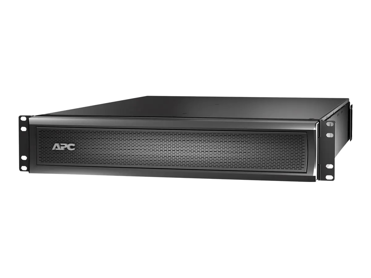 APC Smart-UPS X 120V External Battery Pack Rack/Tower - Batteriegehäuse - 2 x Batterie - Bleisäure - 2U - Schwarz - für Replacement Battery Cartridge #118