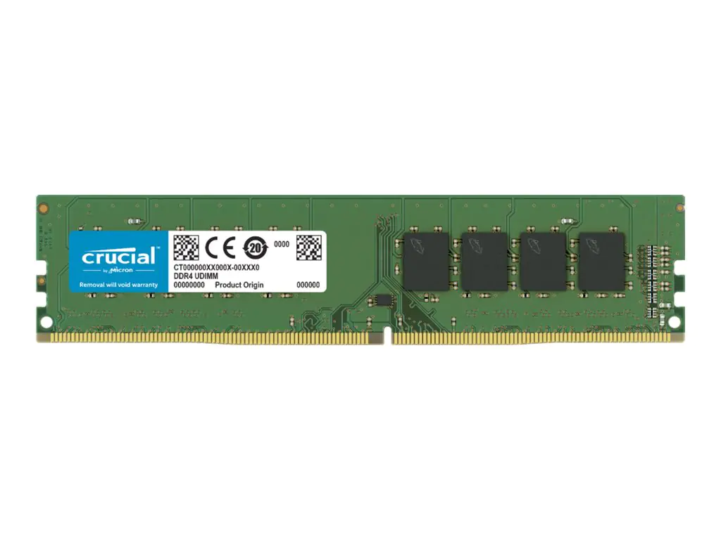Crucial - DDR4 - Modul - 16 GB - DIMM 288-PIN - 2666 MHz / PC4-21300 - CL19 - 1.2 V - ungepuffert - non-ECC