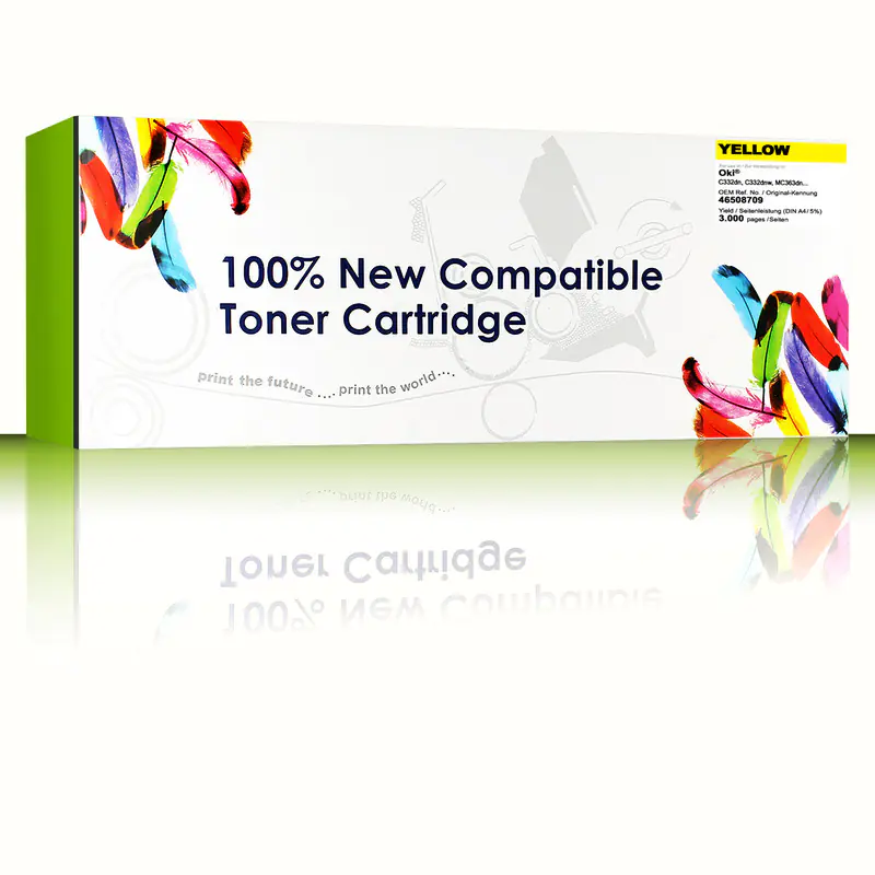 CartridgeWeb Toner kompatibel zu Oki 46508709 Gelb 3.000 Seiten 1 Stück CartridgeWeb Toner kompatibel zu Oki 46508709 Gelb 3.000 Seiten 1 Stück