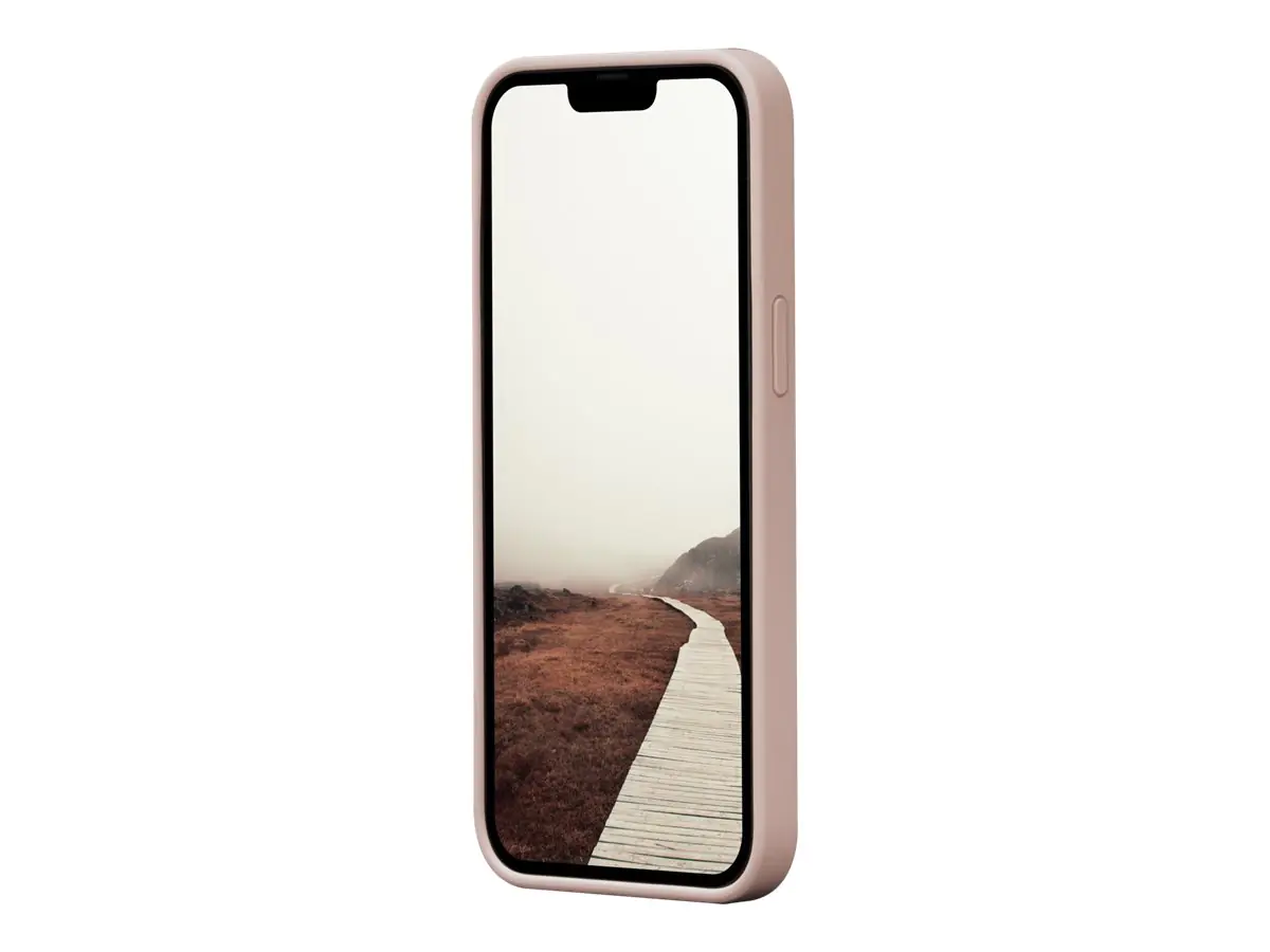 dbramante1928 Greenland - Hintere Abdeckung für Mobiltelefon - 100 % recycelter Kunststoff - rosa sandfarben - für Apple iPhone 14 Plus