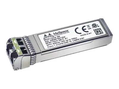 Mellanox - SFP+-Transceiver-Modul - 10 GigE - 10GBase-SR - LC Multi-Mode - bis zu 300 m - 850 nm