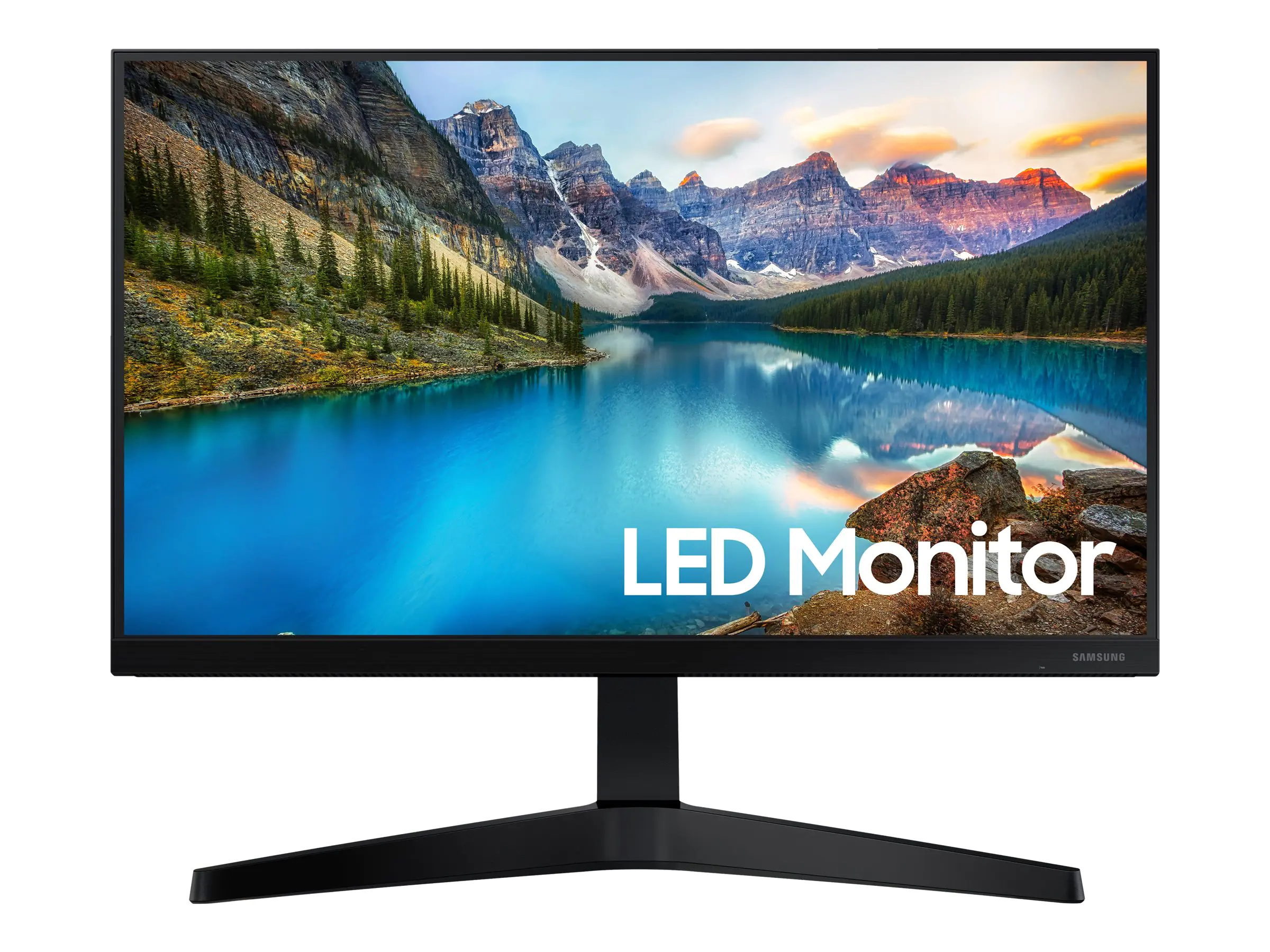 Samsung F24T374FWR - T37F Series - LED-Monitor - 61 cm (24") - 1920 x 1080 Full HD (1080p) @ 75 Hz - IPS - 250 cd/m² - 1000:1 - 5 ms - HDMI, DisplayPort - Schwarz