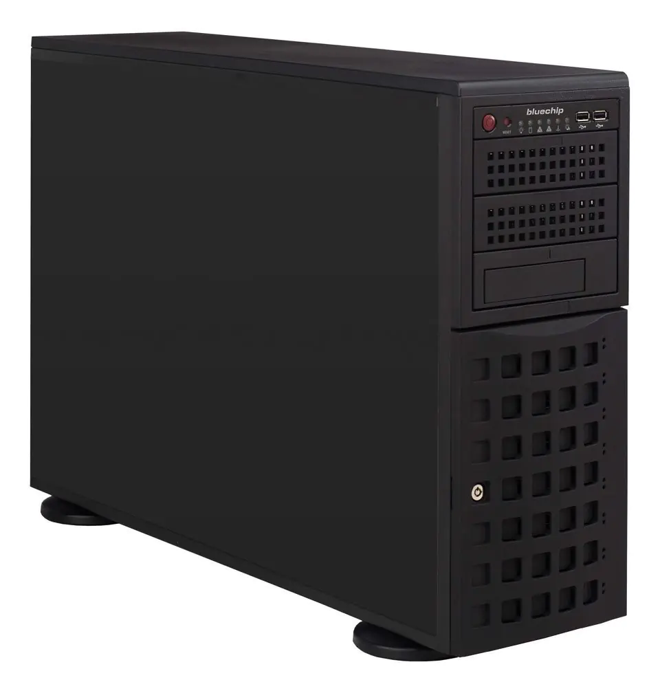 bluechip SERVERline T50310s Tower, 2 × Intel® Xeon® Silver 4410Y Prozessor / bis zu 3.90 GHz, 64