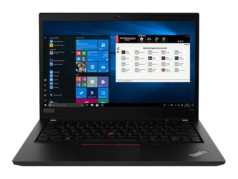 Lenovo ThinkPad P43s 20RH - Core i7 8665U / 1.9 GHz - Win 10 Pro 64-Bit - 16 GB RAM - 1 TB SSD TCG Opal Encryption 2, NVMe - 35.6 cm (14")