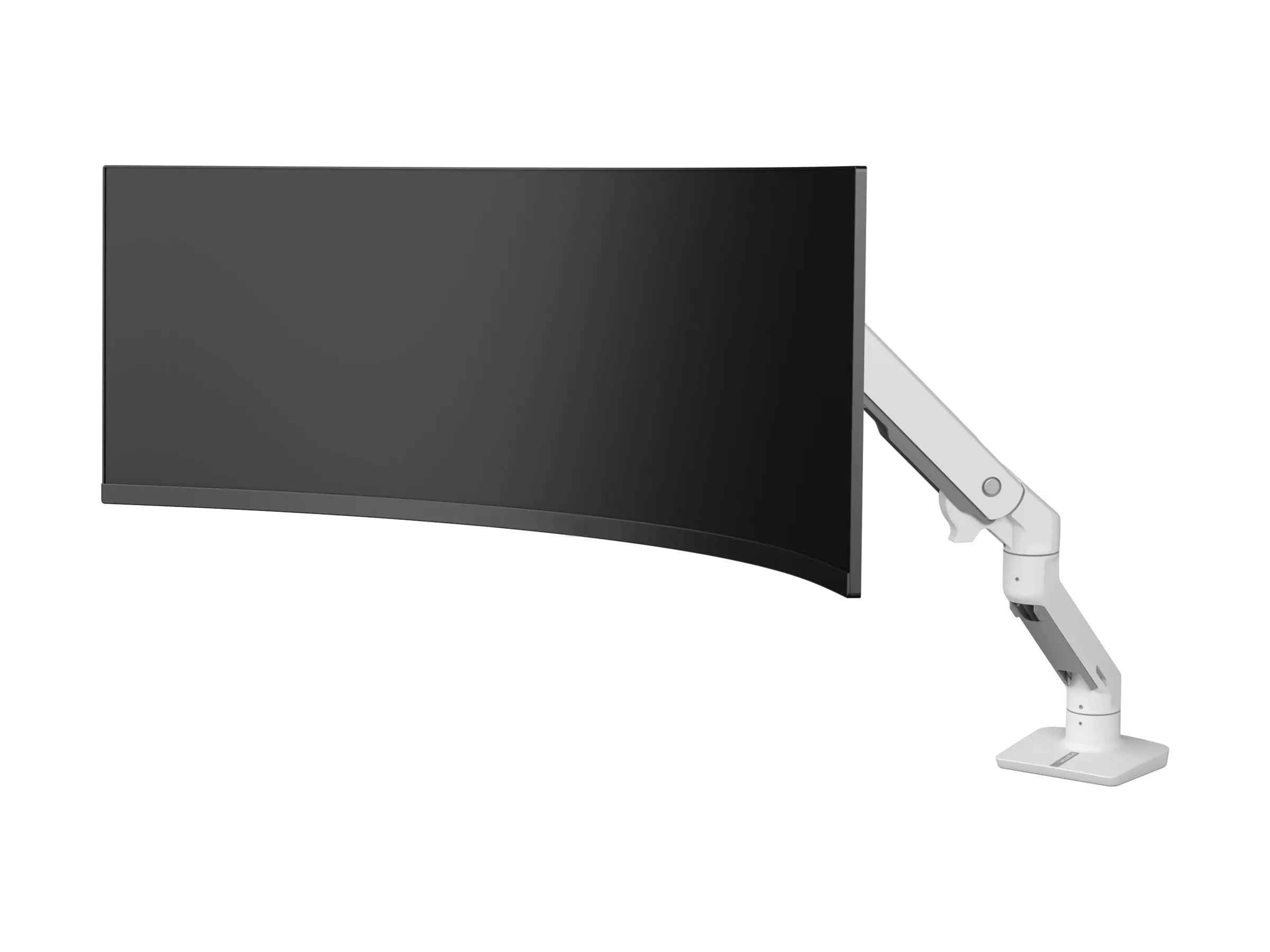 Ergotron HX - Befestigungskit (Gelenkarm) - Konstante Krafttechnologie - für Curved LCD-Display - für extrem tiefe gewölbte Bildschirme - weiß - Bildschirmgröße: bis zu 144,8 cm (bis zu 57 Zoll) - Tischmontage